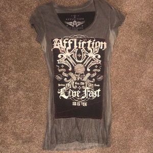 EUC women’s affliction tee